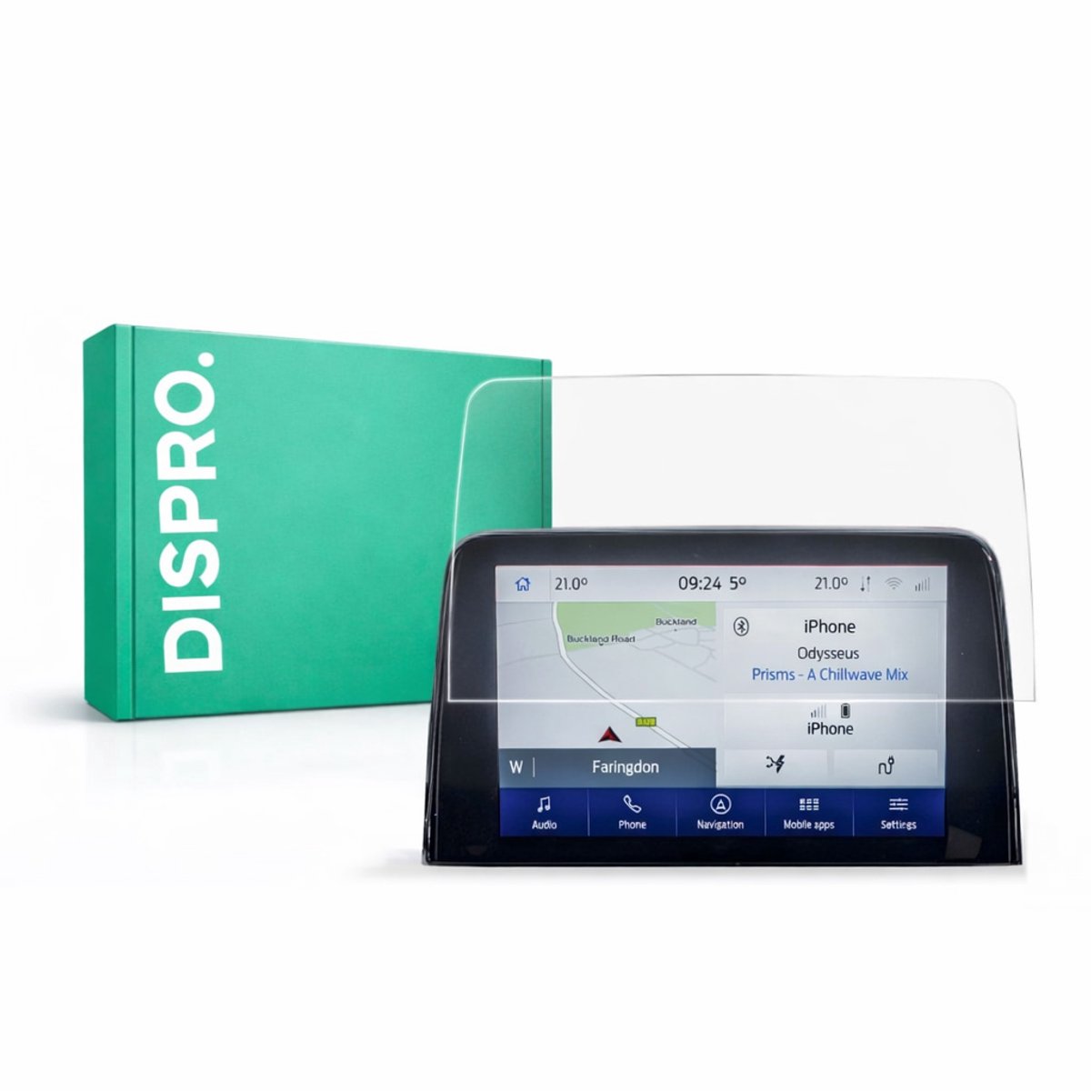 DISPRO Screenprotector Ford Fiesta – Matte Anti-Fingerprint
