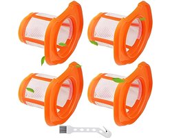 Vier filters Geschikt voor de draadloze handstofzuigers Black+Decker BHHV320B en BHHV320J.