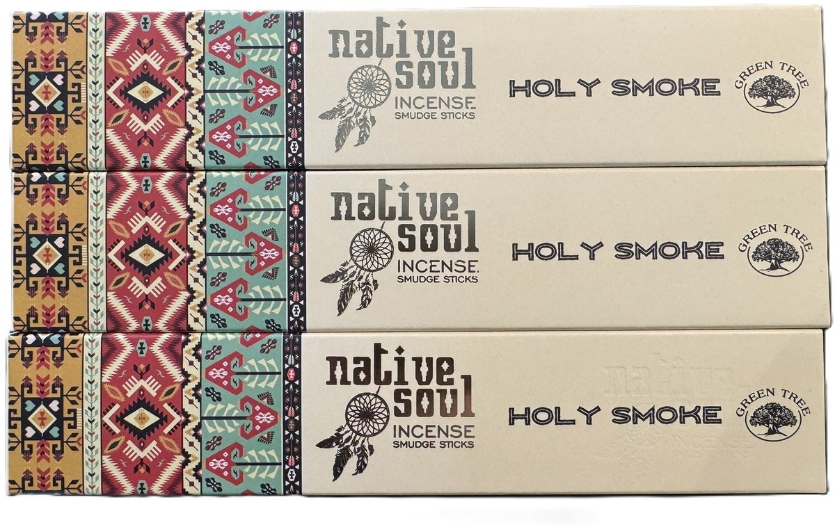 Native Soul - holy smoke - wierook - 3 stuks