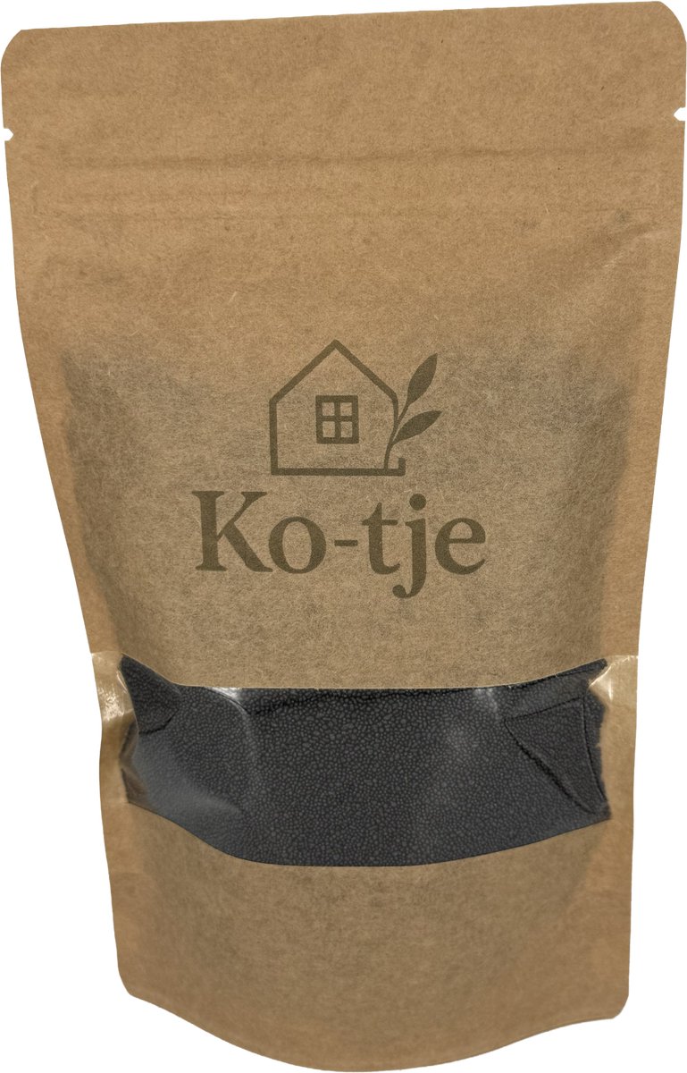Ko-tje kaarsenzand - zwart
