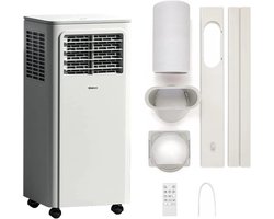 Shinco Mobiele Airco - Draagbare Airco - Portable Airco - Verrijdbare Airco - 7000 BTU - Koeling Ventileren Ontvochtigen tot 54m3