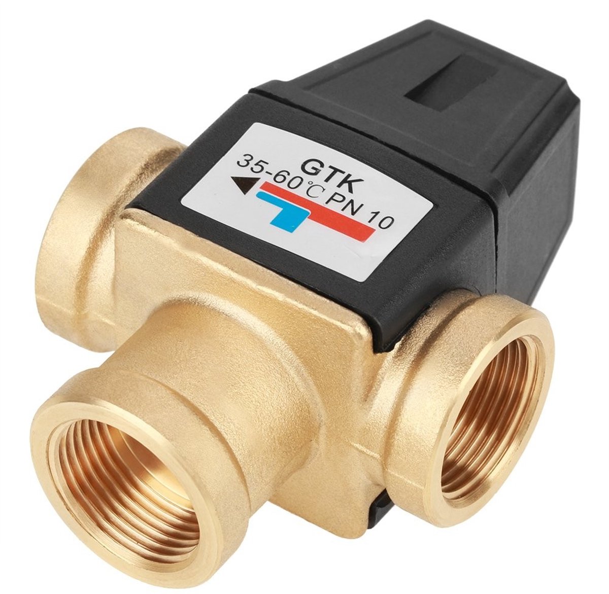Jhubersproducts - 3-weg Thermostatische Mengkraan - Douchemengkraan - Veiligheid tegen verbranding - Compact formaat - Temperatuurregeling - Geschikt