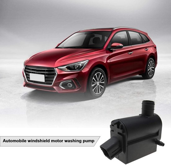 ONF3 - Voertuig Voorruit Wasmachine Pomp - 3-Pin Connector - 12V - Zwart - Vervangingsdeel - Geschikt voor Hyundai modellen van Merkloos — afbeelding 2
