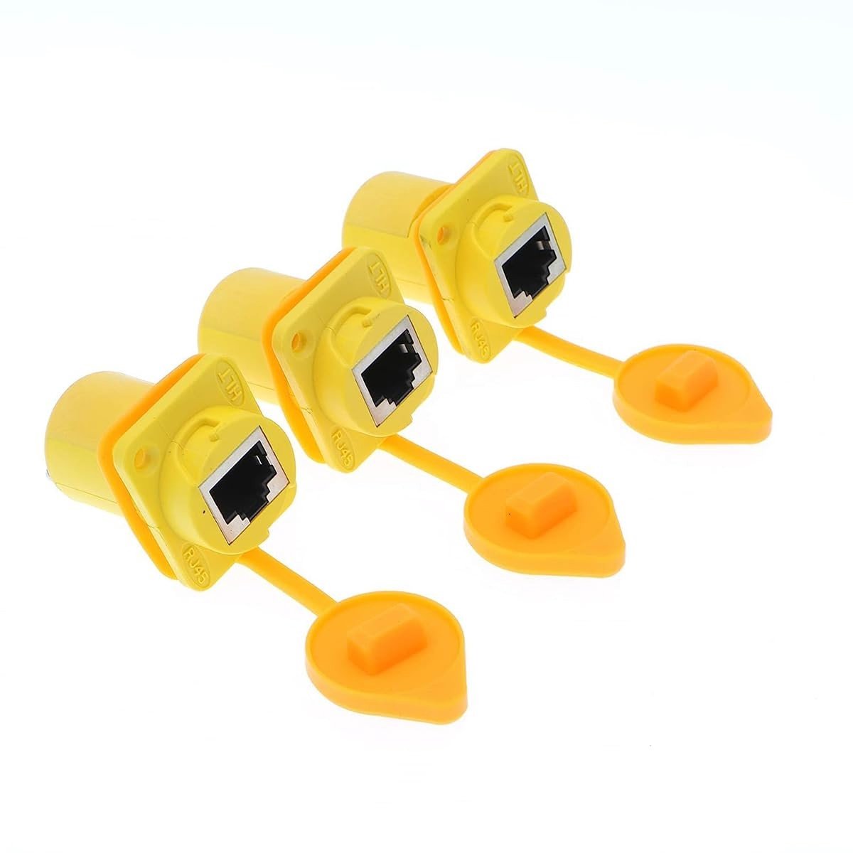 Smoakez - Waterproof Connector - RJ45 Ethernet Verbinding - IP65 Bescherming - Cat5e en Cat6 Compatibiliteit - Duurzaam en Betrouwbaar - Geschikt v...