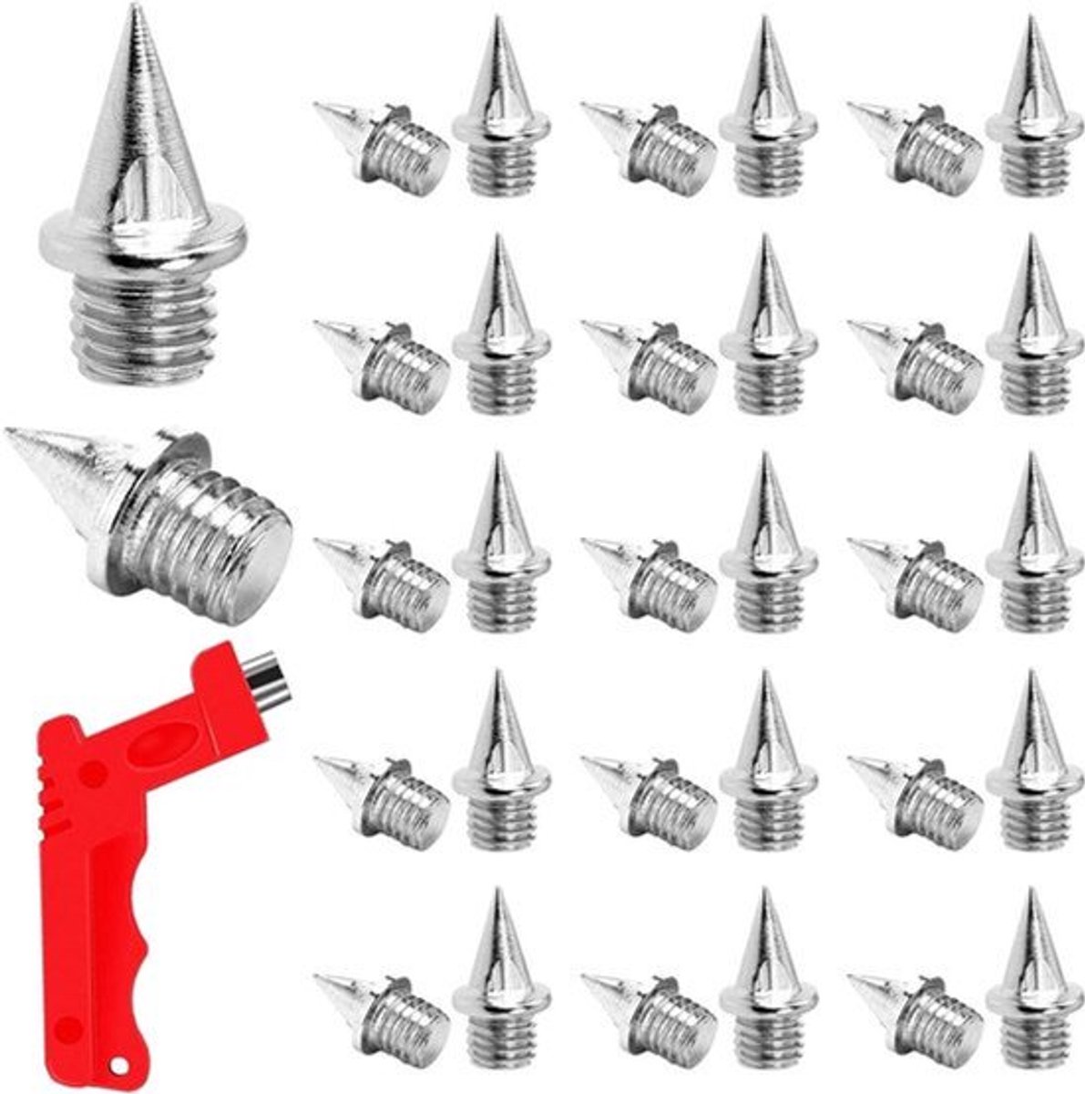 Koolstofstalen spikes - Aanpassen van titels