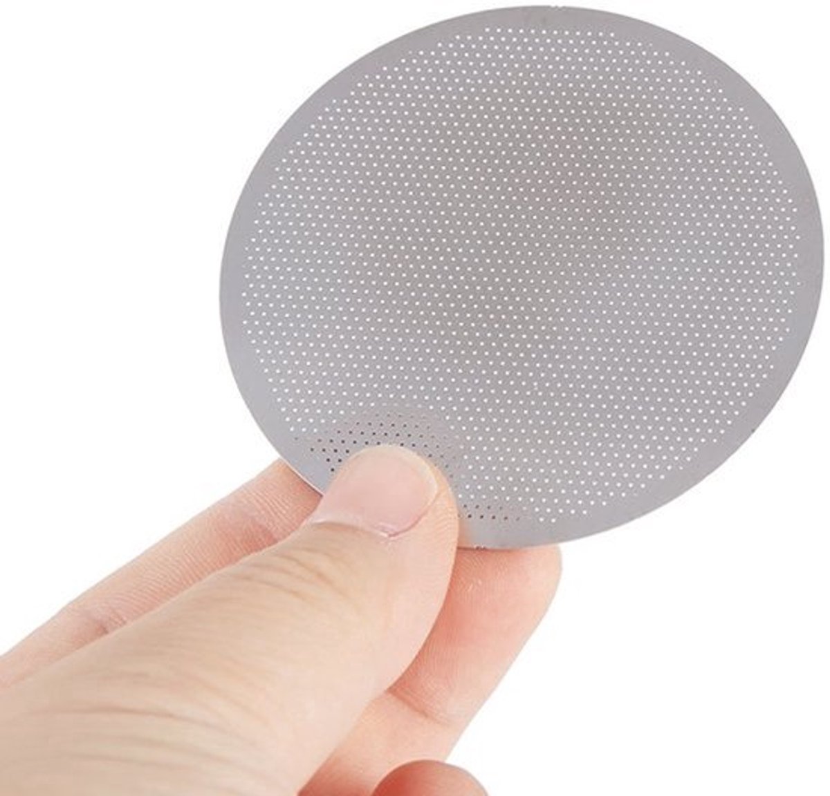 Stainless Steel Koffiefilter - Herbruikbaar voor Barista's - Makkelijk Schoon te Maken