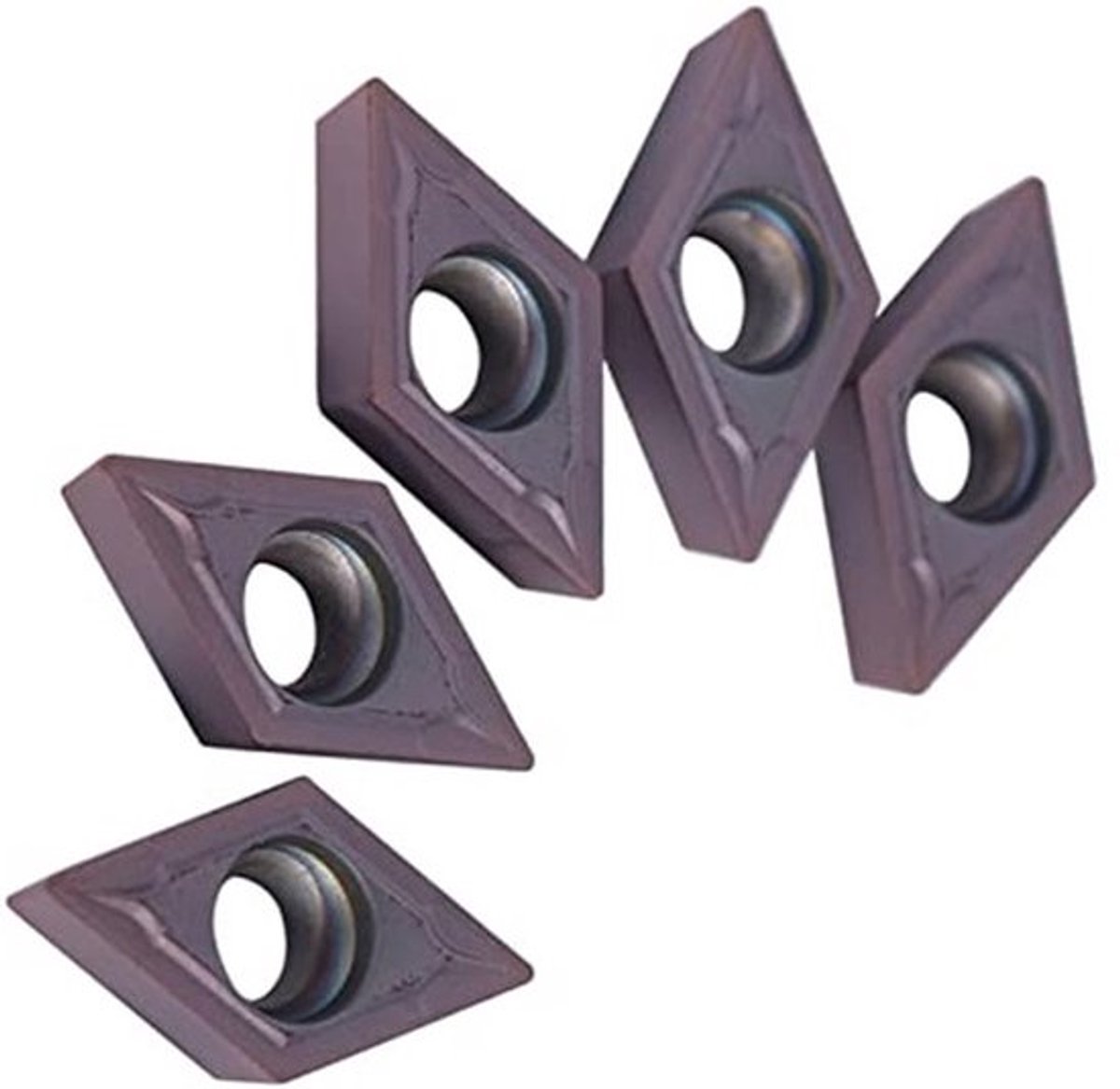 DCMT11 Carbide Inserts - 10 Stuks Set - Hoogwaardige Snijbladen Voor CNC Draaibank