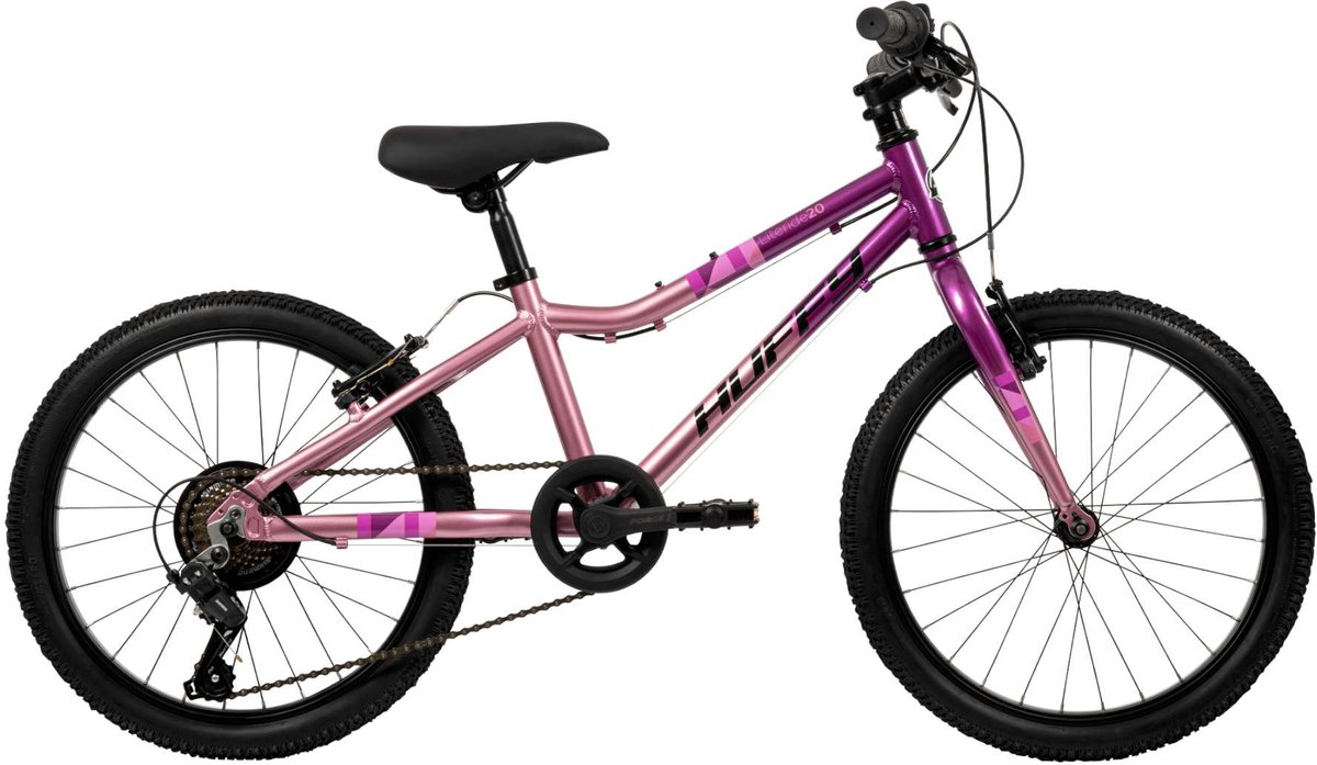 Literide Kinderfiets - Meisjes - 20 inch - Paars/Roze - Twee handremmen