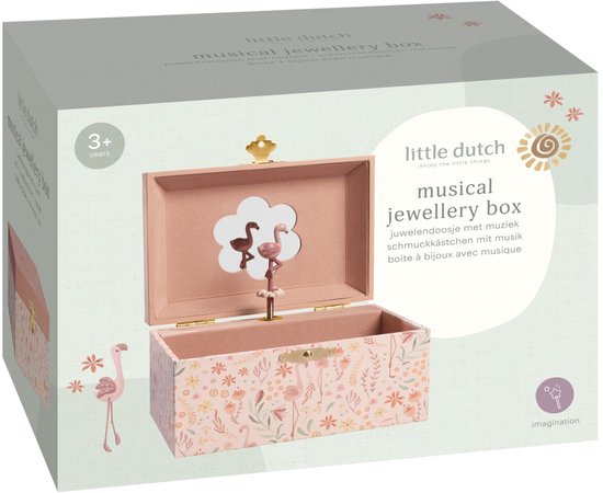 Little Dutch juwelendoosje Flamingo - Safari van Little Dutch — afbeelding 2