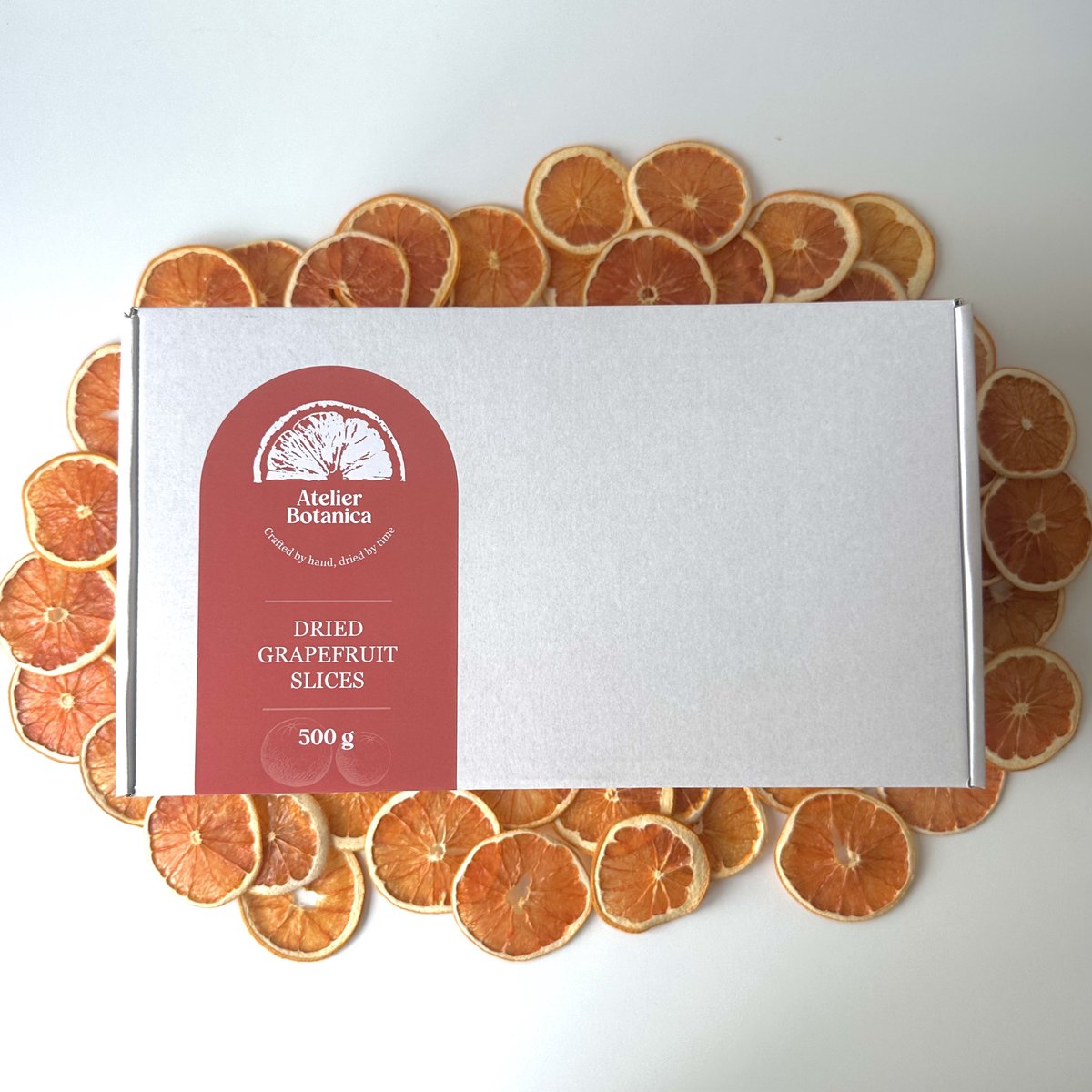 Gedroogde pompelmoesschijfjes 500g – cocktail garnering – 100% natuurlijk – voordeelverpakking