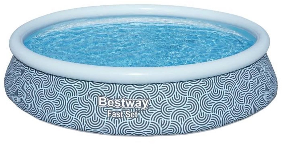 Bestway Inflatable pool with pump - Ø 396 x 84 cm