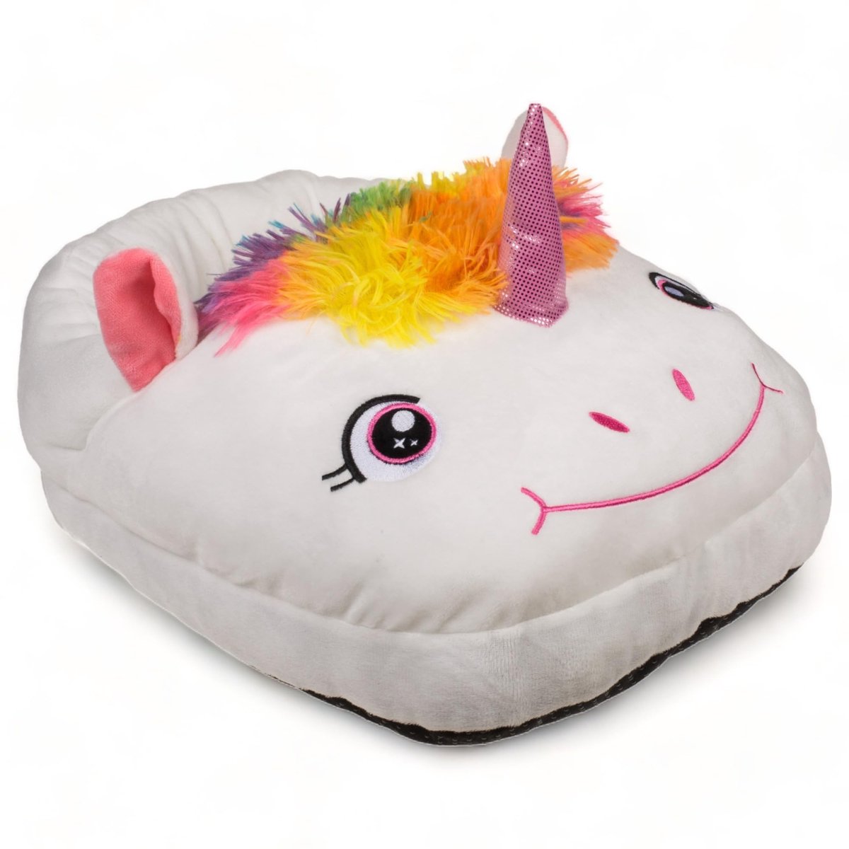 Dailygoods - Pluche Voetwarmer - Warmte Therapie - Eenhoorn - 100% Polyester - Comfortabel - Geschikt voor Beide Voeten - 35 x 28 cm