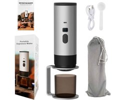 Glowstride - 3-in-1 draadloze - elektrische draagbare capsule - koffiezetapparaat - Reizen Espressomachine