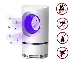 Elektrische Muggenlamp USB – Insectenlamp met UV LED – Geruisloze Muggenvanger voor Muggen, Vliegen en Motten