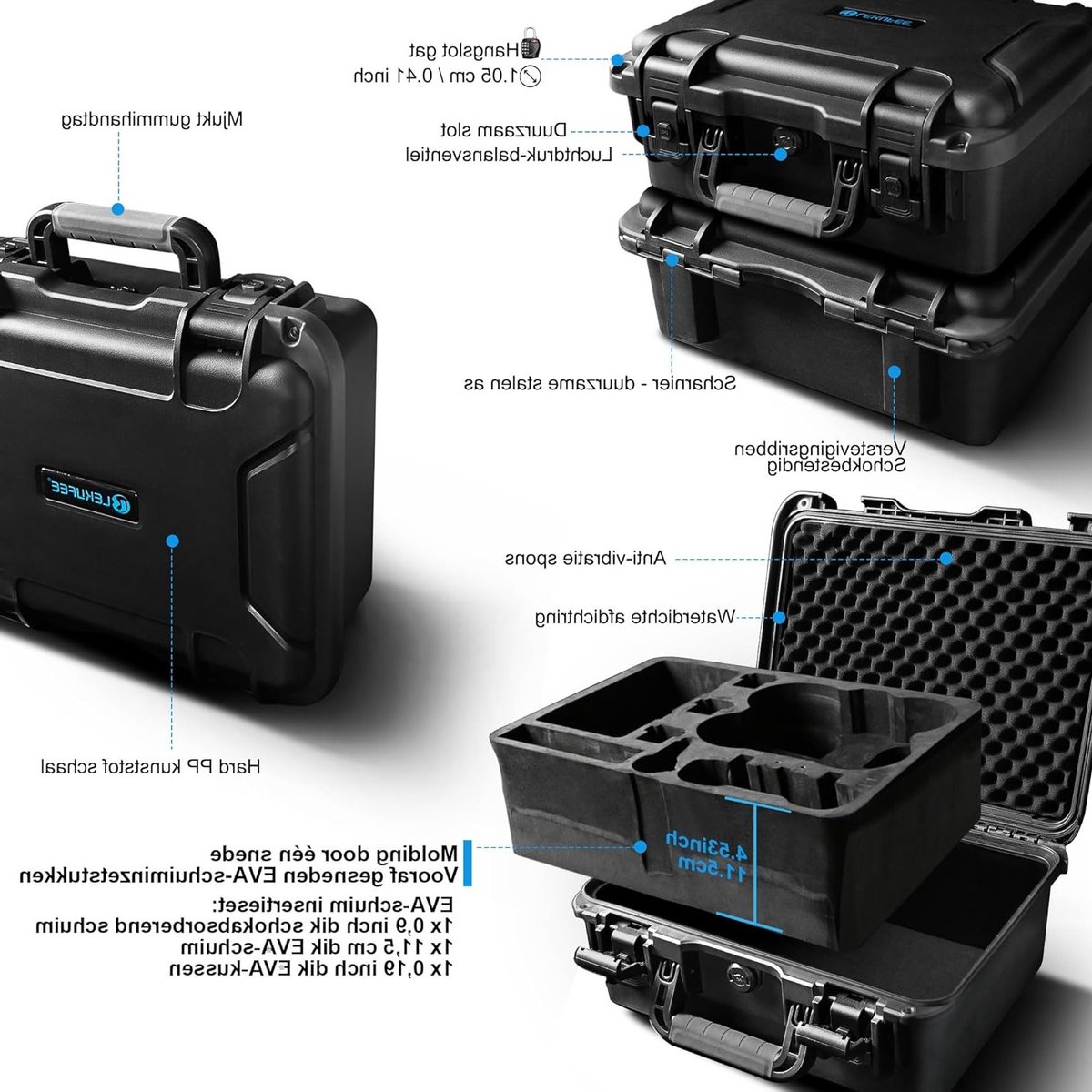Waterdichte Hardcase voor DJI Avata 2 Drone en Accessoires, Ideaal voor Vliegen, Bescherming en Transport – foto 2