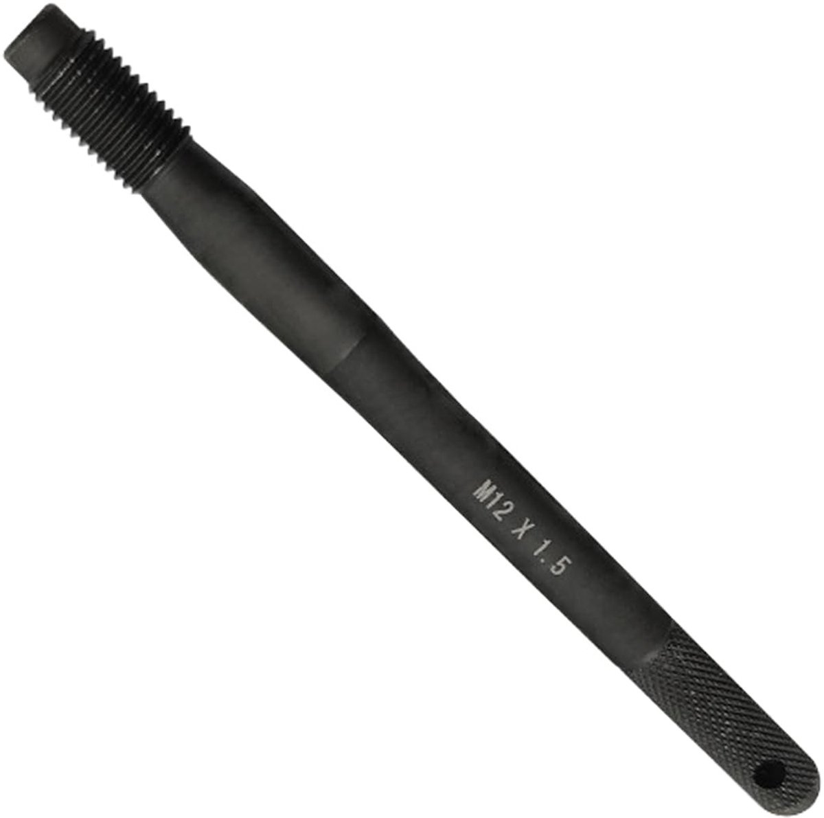Dailygoods - Wielgeleidingspen - Uitlijningspen - Hulpgereedschap - Zwart - Wielbouten - Geschikt voor autobanden - M12 x 1,5