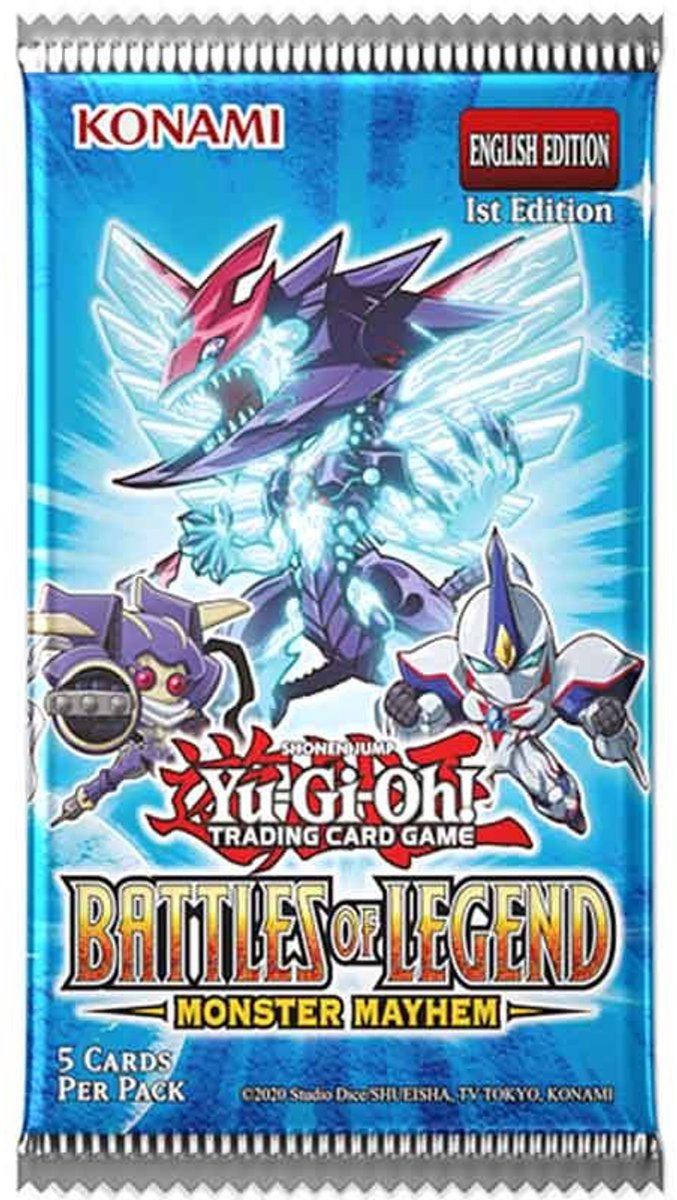 Yu-Gi-Oh! Battles of Legend - Monster Mayhem Booster Pack - EN