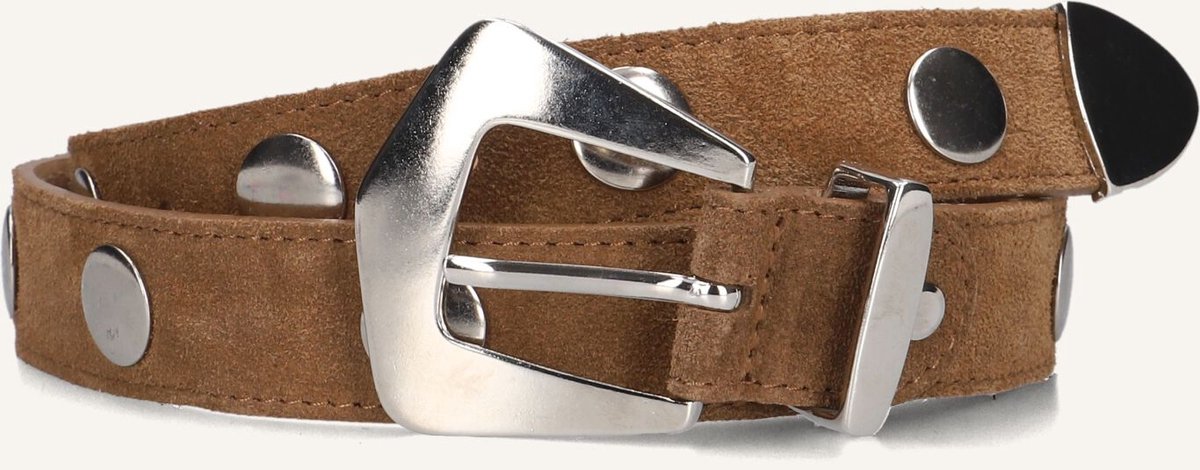 Omoda Suede Belt X Moderosa Riemen - Camel - Maat 95