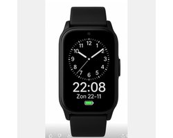 WatchToCare Halo GPS Alarmhorloge Senioren | Valdetectie | 4 Dagen Accu | Zonder Abonnement | IP67 Waterbestendig - Zwart