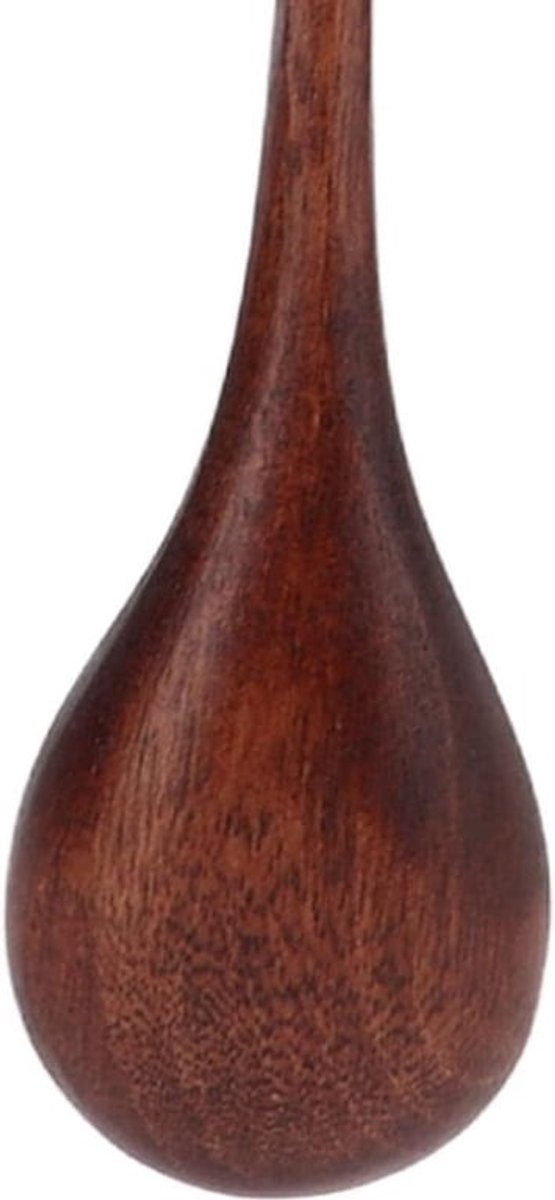 Lepels Set - Houten Theelepels Koffielepel Lange Steel Honing Servies Roerlepel Kit Mengbladen .