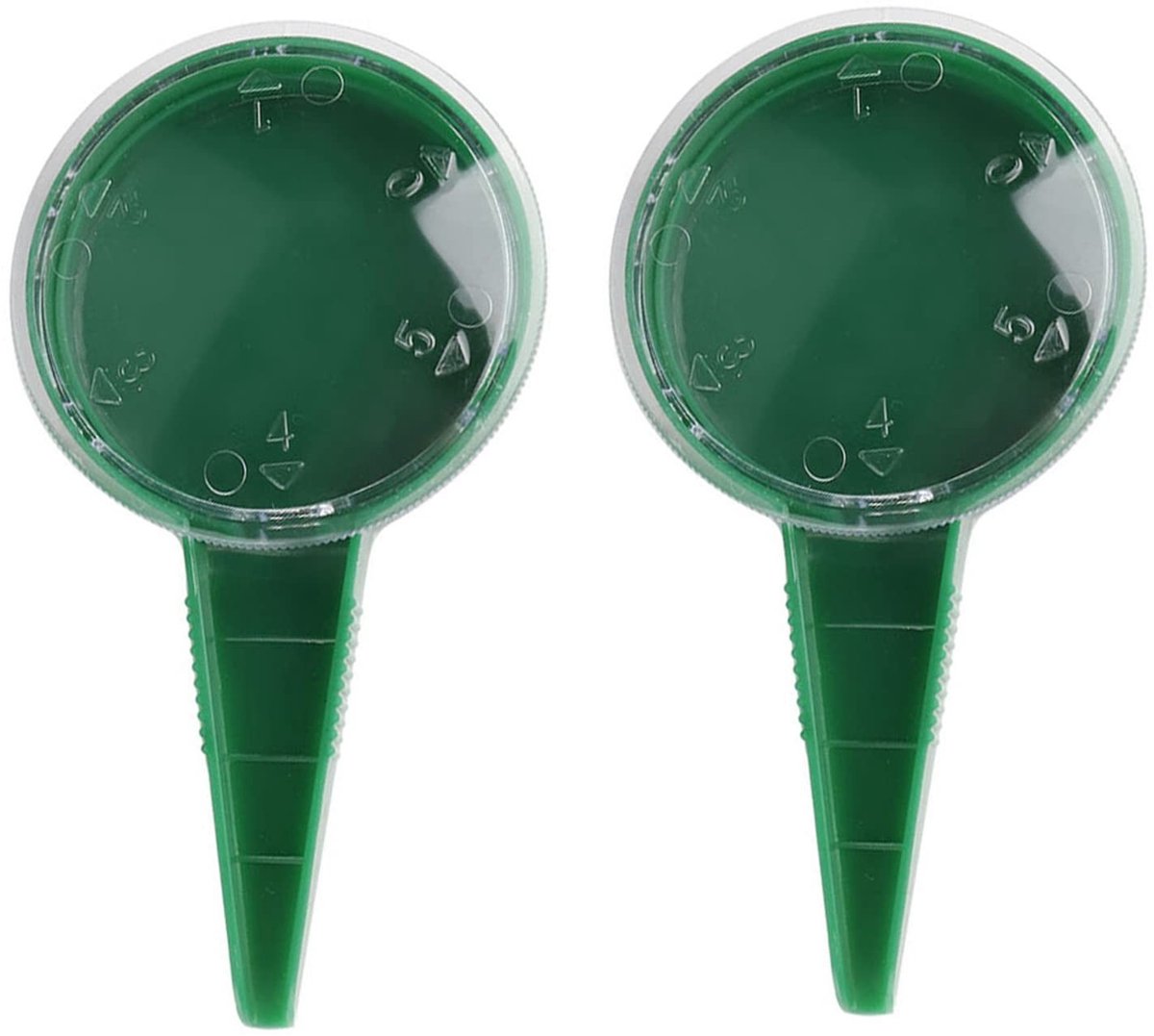 Vlemico - Zaad Dispenser - Hand Zaaimachine - Eenvoudig in gebruik - Compact formaat - Tuin Zaadstrooier - Voor tuinliefhebbers - 2 stuks