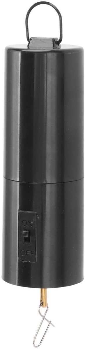 Smoakez - Windspinnermotor - Roterende Ophangmotor voor Windgong - Ruimtebesparend en Gemakkelijk te Hangen - Zwart - Tuindecoratie - Voor Buiten e...