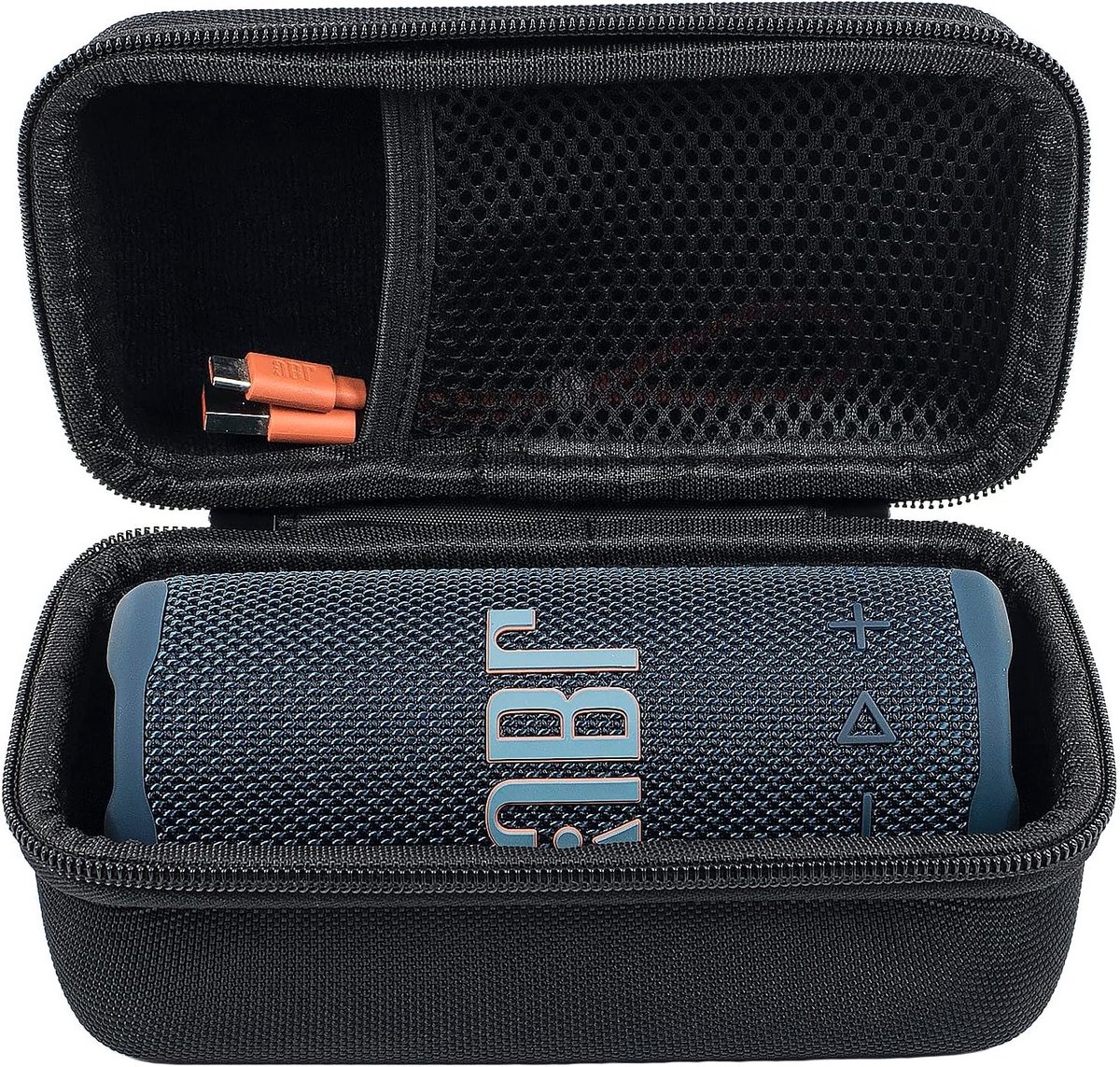 Draagbare Hard Case voor Bluetooth Speaker - Bescherming, Opbergruimte en Stijl - Zwart