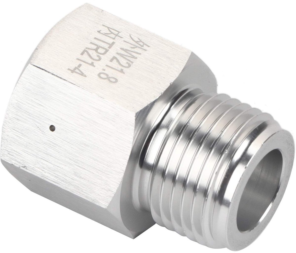 Jhubersproducts - CO2 Cilinder Adapter - Soda Cilinder Adapter - Betrouwbare prestaties - Rood - Geschikt voor zelfgemaakte drank - Compact model