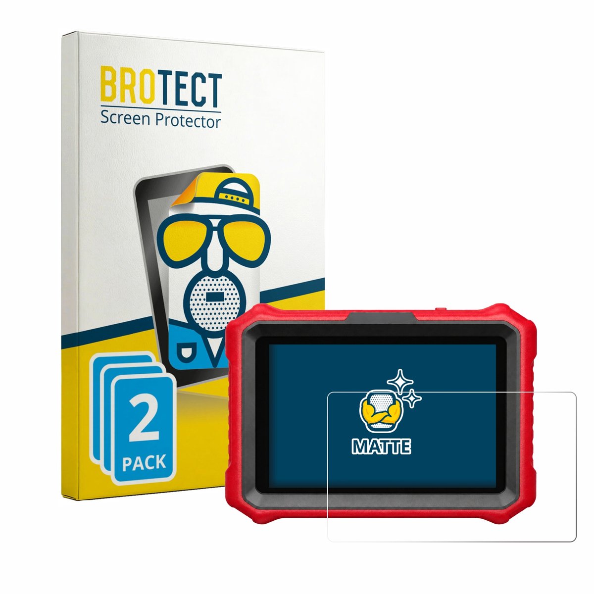 BROTECT - Screenprotector voor KINGBOLEN K8 Elite - Folie Beschermfolie matte 2 Stuks
