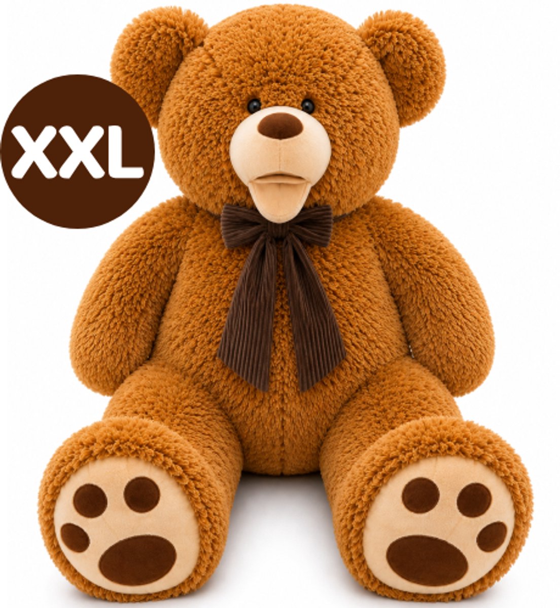 Topknuffels® Gigantische Teddybeer Bruin Pluche Knuffel XXL 170 cm - Extra Grote Knuffelbeer Teddy Beer - XXXL Speelgoed Knuffels - Groot Cadeau Valentijnsdag Verjaardag voor Jongens Meisjes