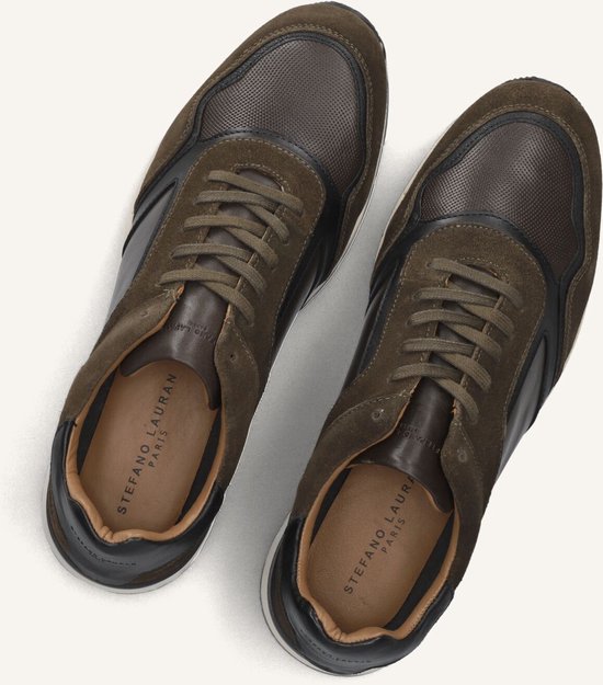 Baskets pour femmes STEFANO LAURAN Sl124h610 - Cuir - Homme - Marron - Taille 44