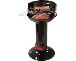 houtskoolbarbecue Loewy 40 uit email zwart 40cm H 75cm