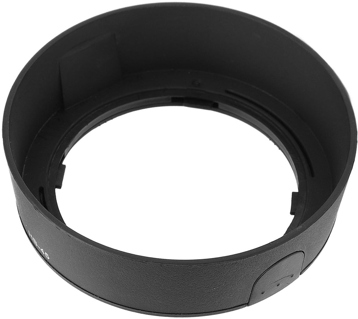 Dailygoods - Omkeerbare Camera Lens Hood - HB 45 - Antireflectie - Zwart - Compatibel met D5100 D3200 D60 - Geschikt voor 18-55mm lens