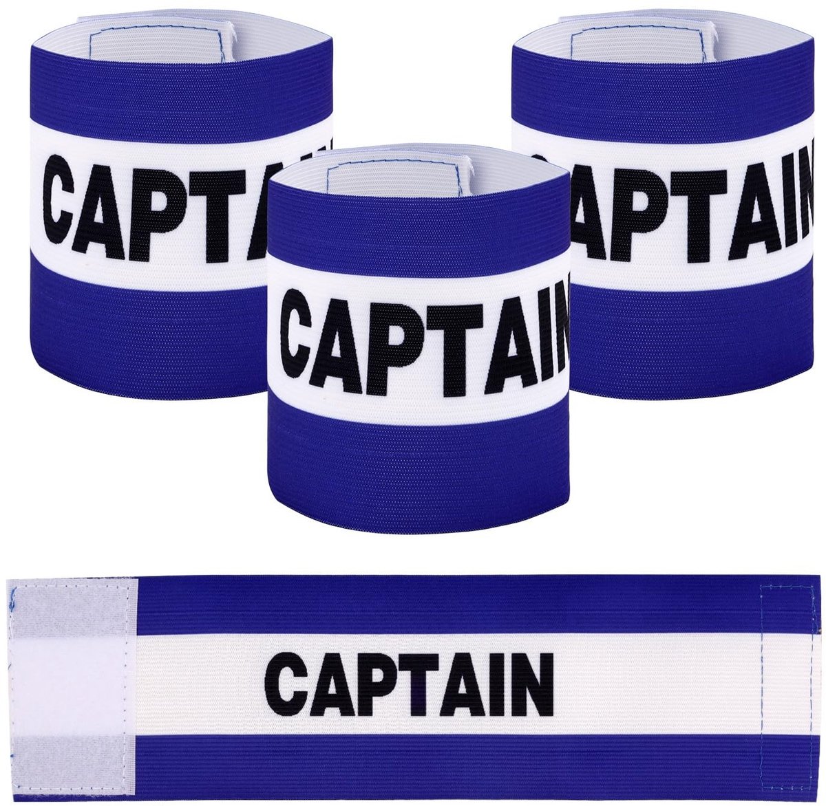 1200x1172.jpg Dailygoods - Voetbal Aanvoerdersarmband - Verstelbaar en Ademend - Voor Jongeren en Volwassenen - Sportaccessoire - Voor Teamspelen - Ideaal voor Voet - Afbeelding 1