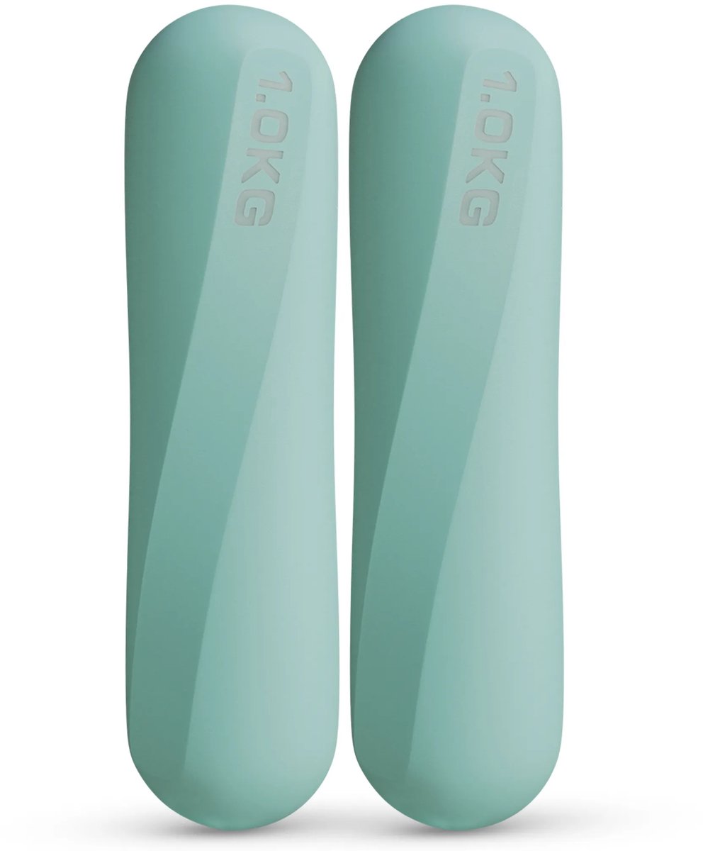 NEOLYMP Pilates halters 1 kg silicone - 2-delige set voor Pilates & Yoga