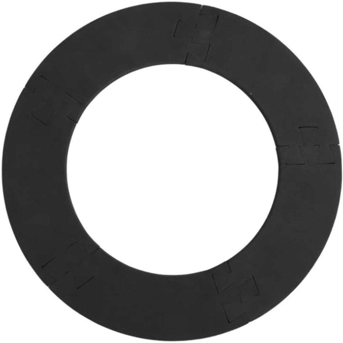 Aurixi® Dartbord Surround Ring - Dartbordring - Dartbord Muurbeschermer - Zwart - 45cm x 19cm x 14cm