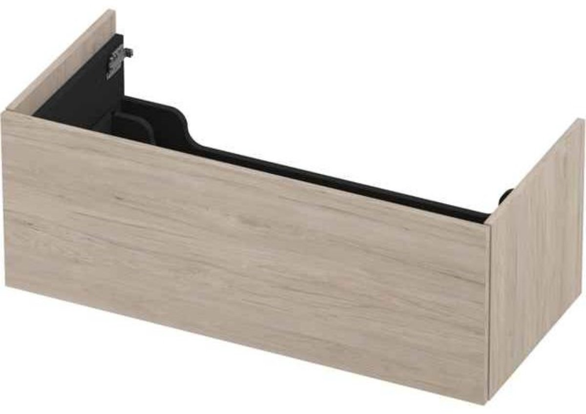 INK - Onderkast 1 Lade Push 2 Open Bestaande Uit - 1000x450x376 Mm - Ivoor Eiken