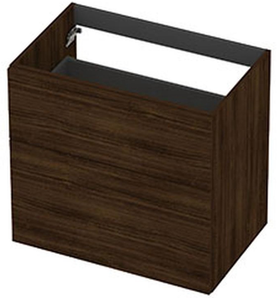 INK - Onderkast 2L A-sym Decor Tbv Grepen - 700x450x650 Mm - Koper Eiken