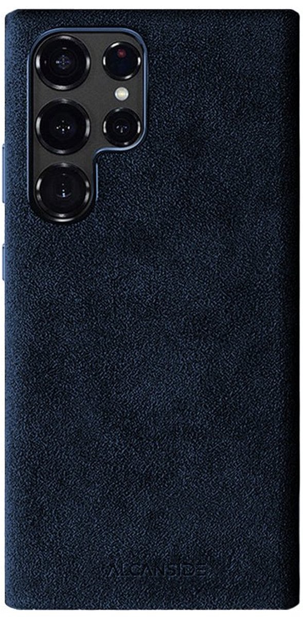 Samsung Galaxy S24 Ultra - Alcantara Case - Navy Blue