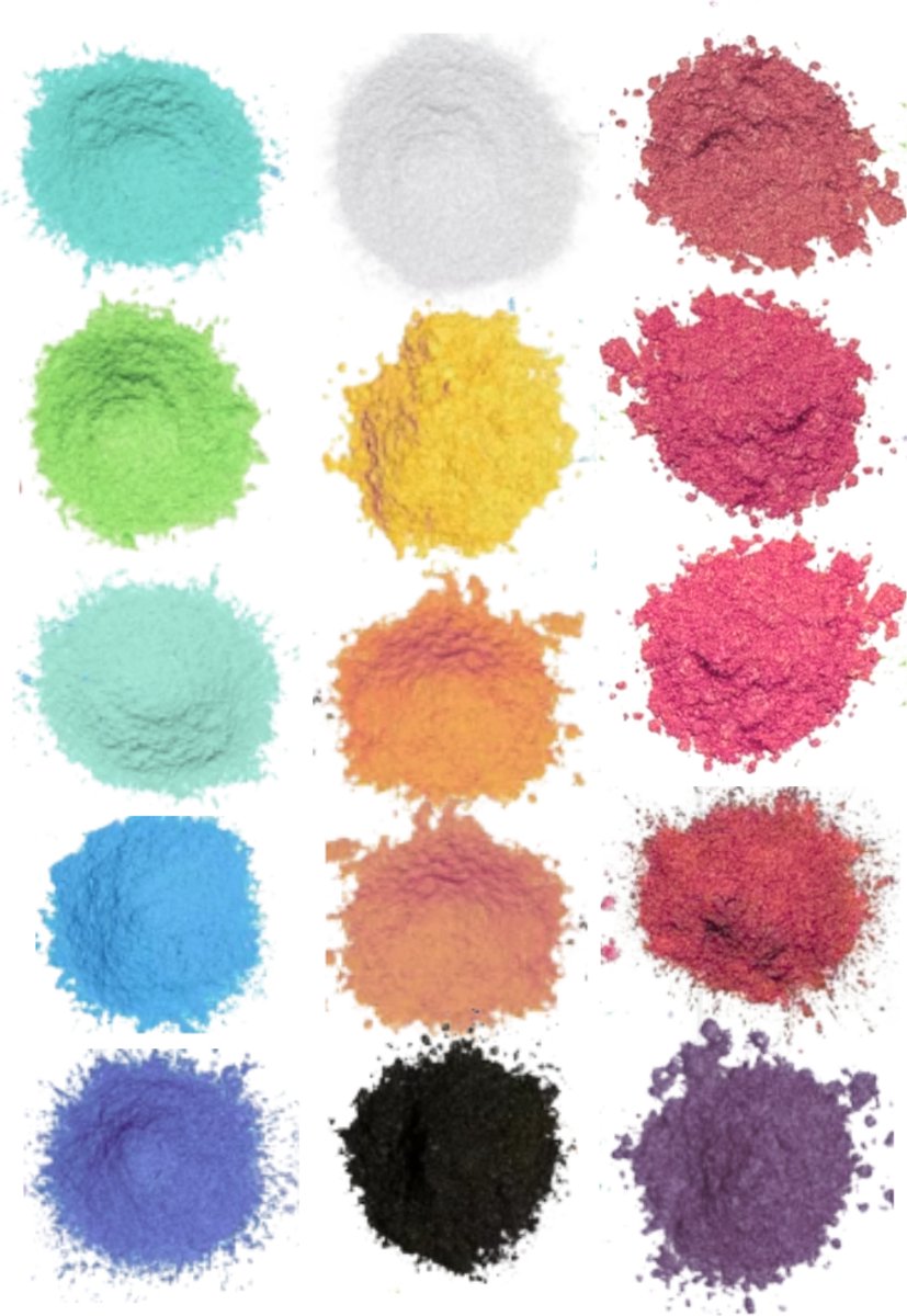 Candle Cocktail Kleurpoeder Regenboog Multipack – 15 Stuks Kaarsen Kleurstof voor DIY Kaarsen Maken