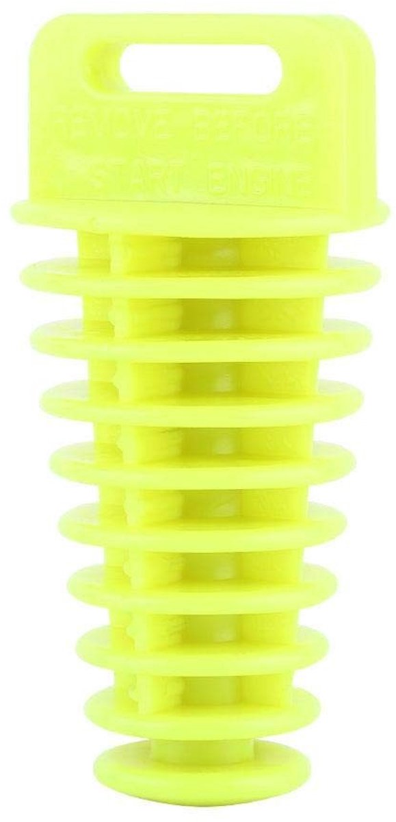 Dailygoods - Uitlaat Wasstekker - Waterdicht - 27 mm - 48 mm - Vochtpreventie - Geschikt voor Motorfiets