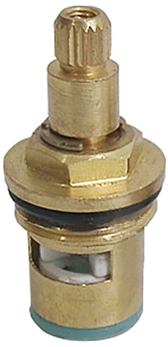 Dailygoods - Vervangende Cartridge keramische kraanventiel - Voor warm en koud water - Geschikt voor diverse kranen - No.2 Cold water - Hoogwaardige v