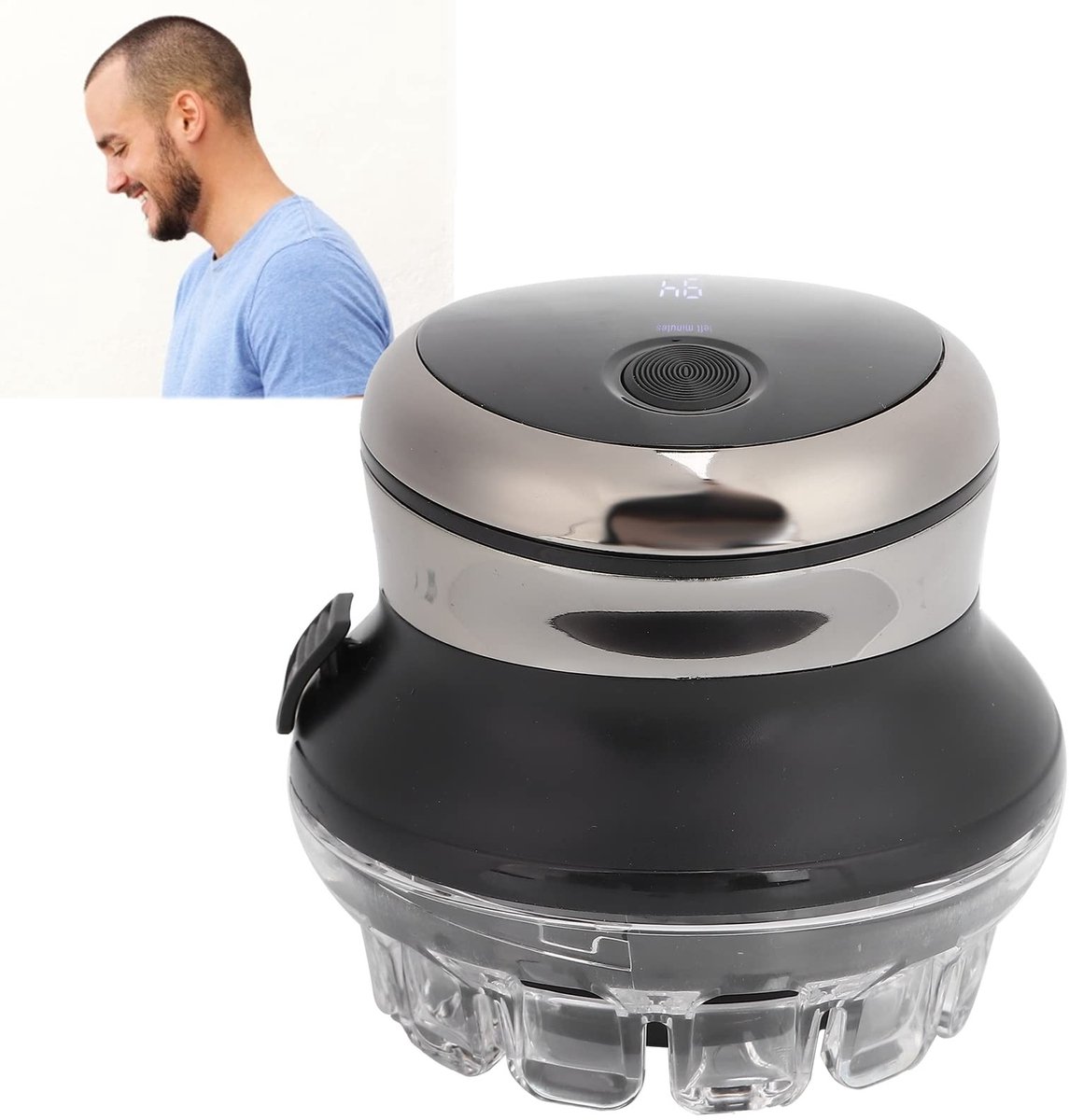 Dailygoods - Elektrische tondeuse - USB-oplaadbaar - Waterdicht ontwerp - Voor hoofd en lichaam - Uniseks - Perfect voor thuisgebruik -
