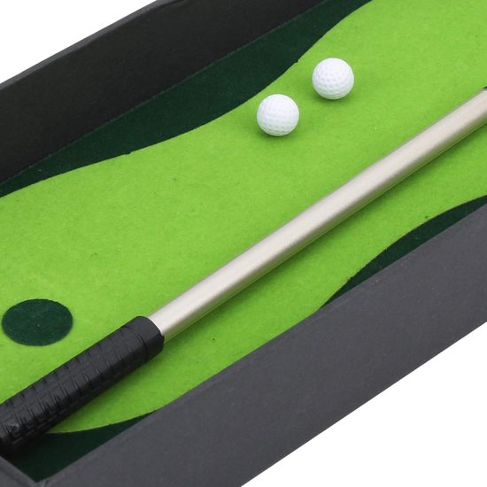 Dailygoody - Mini Golfclubs Putterreeks - Mini Kantoor Desk Games - Golfpen Putter Green Indoor - Golfmatten voor Nieuwigheid Golfspeler - Perfect cad.. van Merkloos — afbeelding 3
