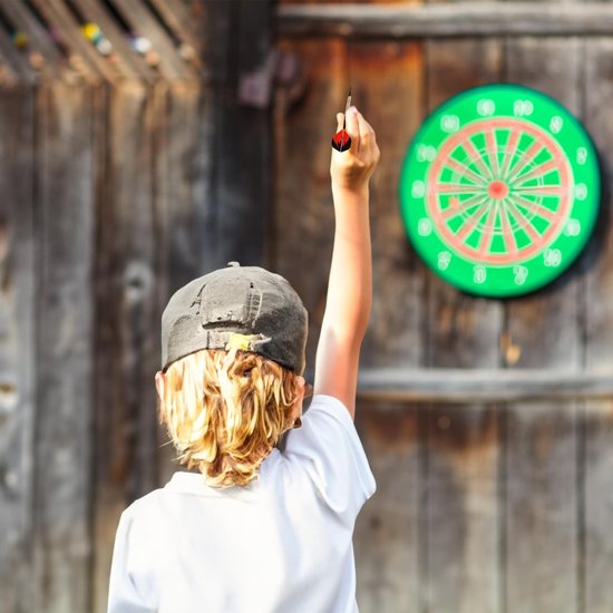 Dailygoods - Dartpijlen - Set met 24 extra flights - Kunststof dartpunten - Meerkleurig - Geschikt voor zowel sport als vrije tijd - Ideaal voor jong van Dailygoods — afbeelding 2