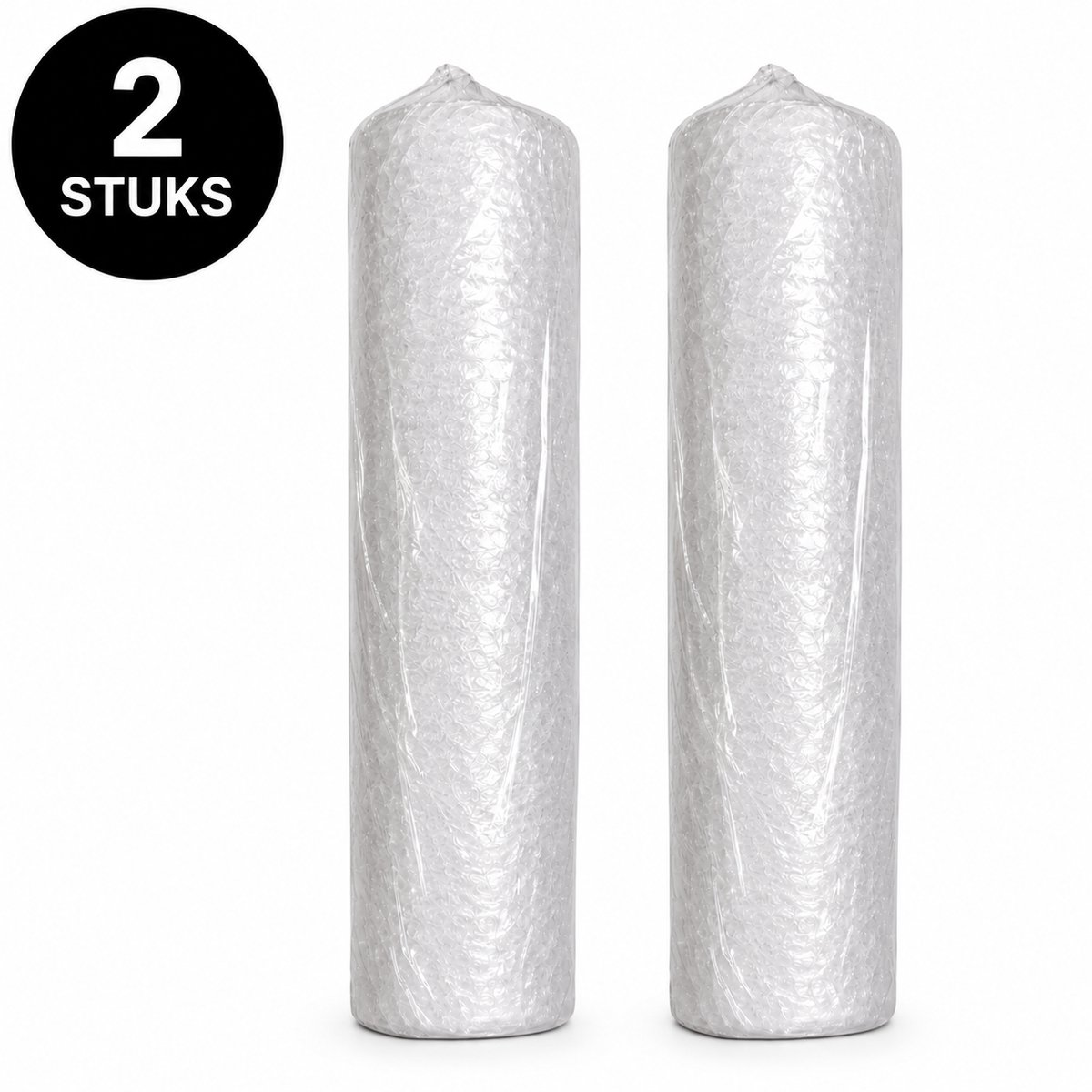 2 Rollen Noppenfolie 5 Meter x 50 cm – Bubbeltjesplastic op Rol – Beschermende Bubbelfolie voor Verhuizen, Verzenden & Inpakken