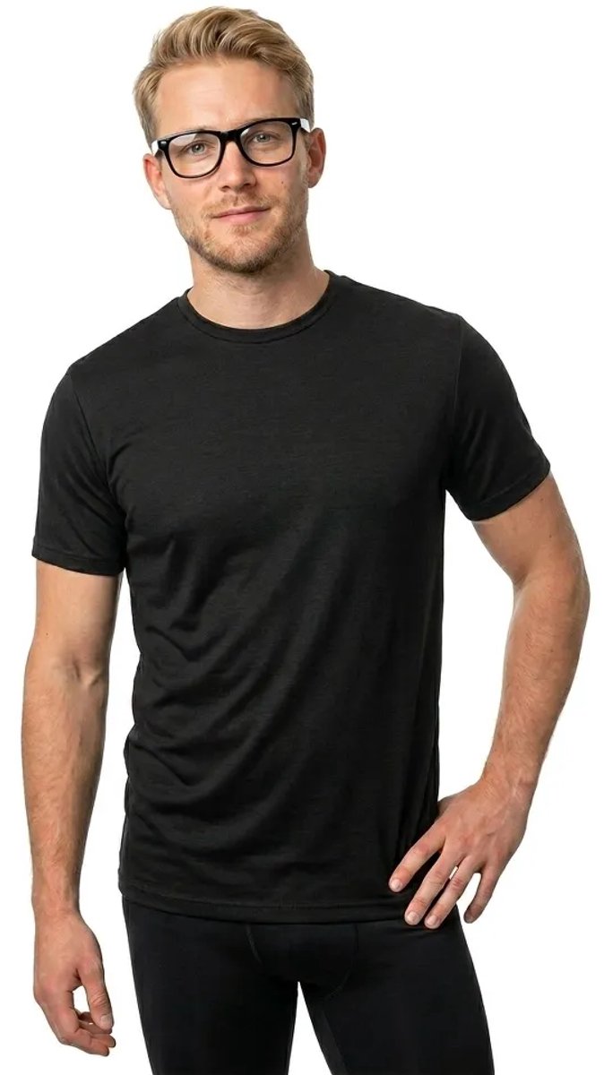 Icebreaker Merino 150 Tech Lite Iii T-shirt Met Korte Mouwen Zwart 2XL Man