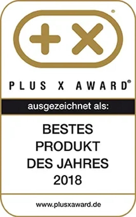 Plus X Award "Bestes Produkt des Jahres 2018"