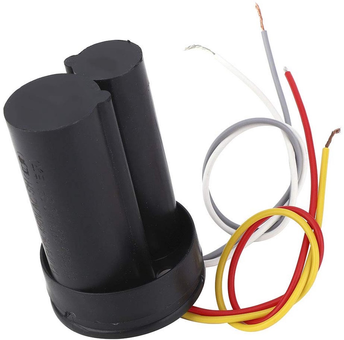 Elzusha - Dubbele Motor Capacitor - 12 UF - 5 UF - Brandveilig - Hoogwaardig - Betrouwbaar - Efficiënt