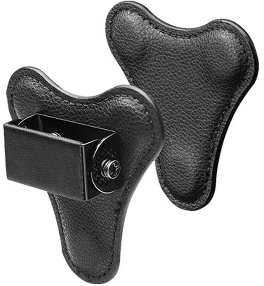 Vlemico - Body Camera Magneethouder - Universele Camerahouder - Veilig en stabiel - Zwart - Magnetische Achterclip - Geschikt voor alle body camera's